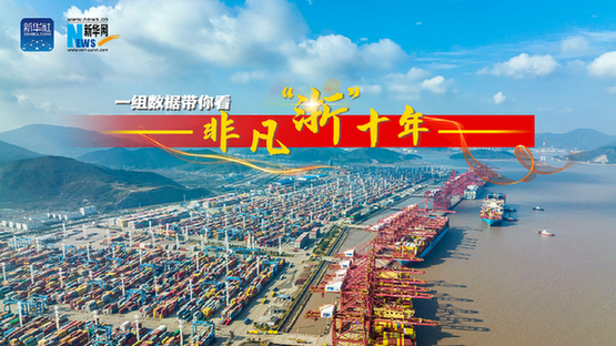 九宮圖海報丨一組數據帶你看非凡“浙”十年