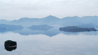 組圖｜浙江余姚：池杉漸紅，湖景如畫(huà)